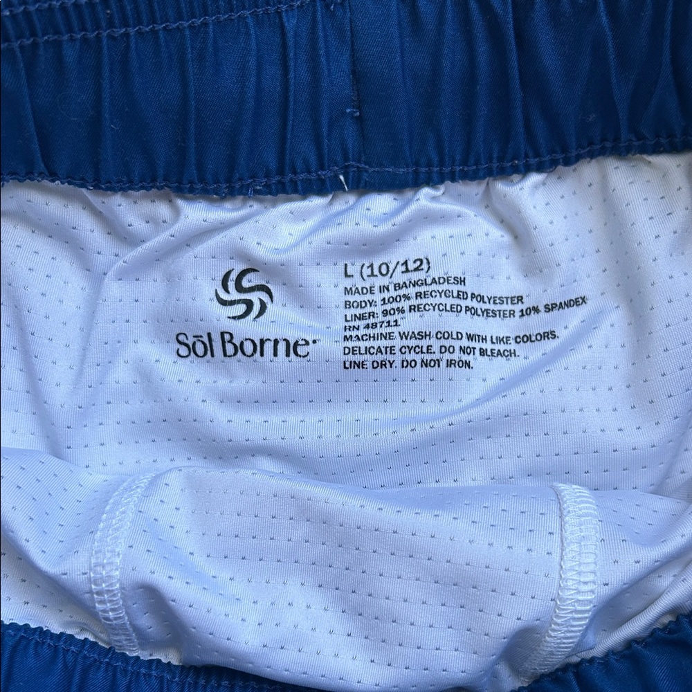 Sol Borne Boys Swim Trunks, Size 10/12 - Picture 3 of 4